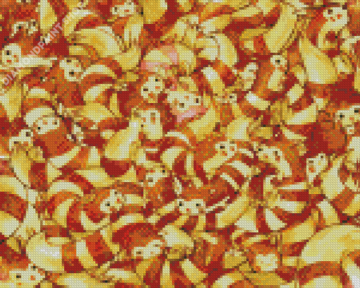 Furret Pokemon Diamond Painting