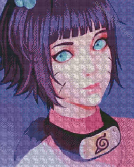 Cute Himawari Uzumaki Diamond Painting