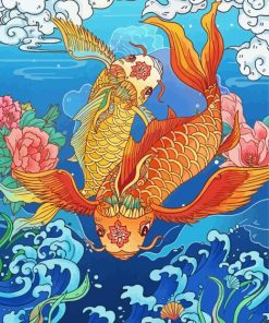 Koi Fish Diamond Painting