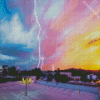 Lightning Sky Scapes Diamond Painting