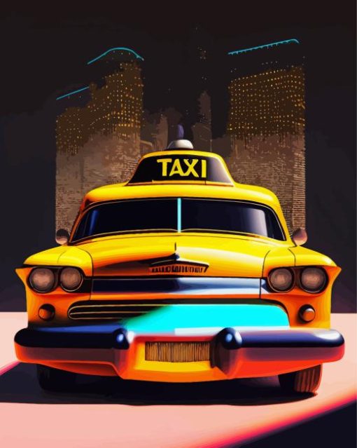 New York City Taxi Diamond Painting