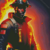 Firefighter Diamond Painting