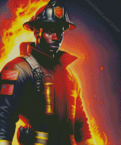 Firefighter Diamond Painting