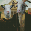 Goat Couple Diamond Painting