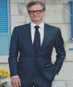 Classy Colin Firth Diamond Painting