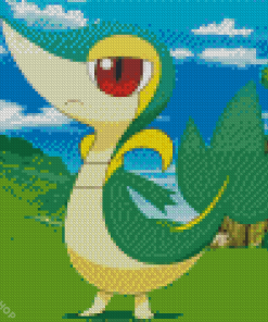 Snivy Pokemon Diamond Painting