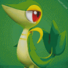 Snivy Pokemon Spice Diamond Painting