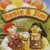 Aesthetic Rosie And Jim Diamond Painting