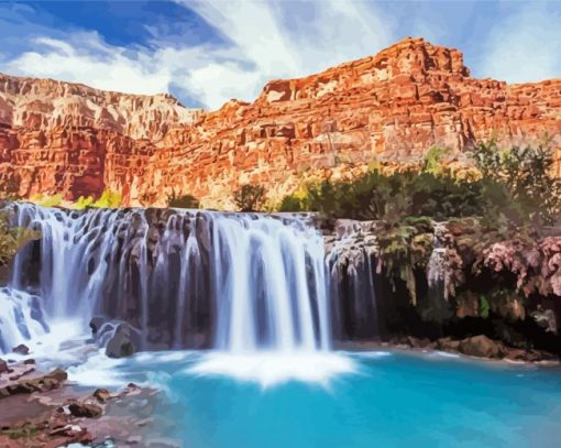 Havasu Falls Diamond Painting