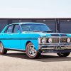 Blue Ford Falcon GTHO Diamond Painting