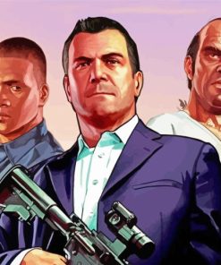 GTA 5 Game Diamond Painting