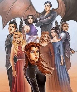 Acotar Characters Diamond Painting