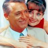 Cary Grant And Audrey Hepburn Diamond Painting