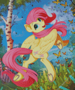 Fluttershy Animation Diamond Painting