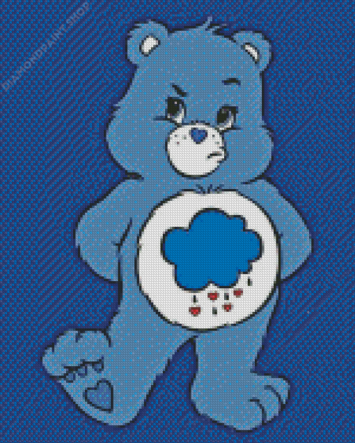 Grumpy Care Bear Diamond Painting