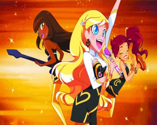 Lolirock Animation Diamond Painting