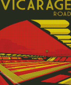 Watford FC Art Diamond Painting