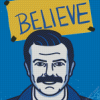 Believe Ted Lasso Diamond Painting