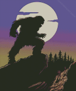 Sasquatch Bigfoot Diamond Painting