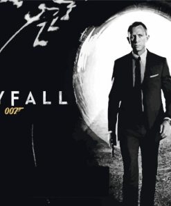 Black And White Skyfall Diamond Painting