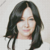 Actress Shannen Doherty Diamond Painting