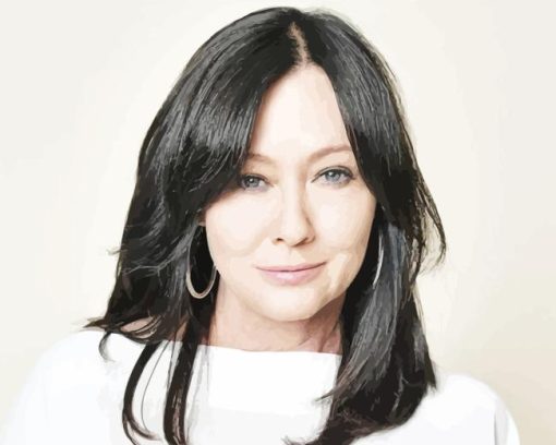 Actress Shannen Doherty Diamond Painting