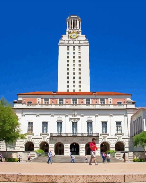 University Of Texas Diamond Painting