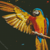 Blue And Gold Macaw Diamond Painting art