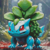 Cute Ivysaur Pokemon Diamond Painting art