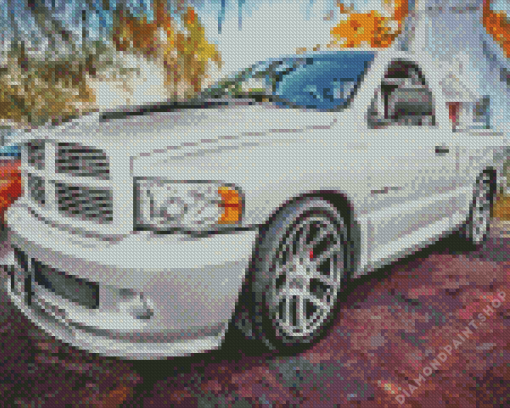 Lowered Dodge Ram Diamond Painting