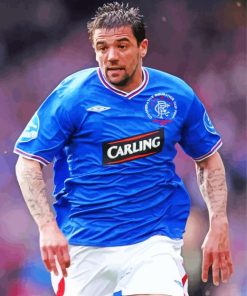 Nacho Novo Footballer Diamond Painting