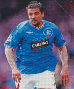 Nacho Novo Footballer Diamond Painting