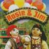 Rosie And Jim Diamond Painting art