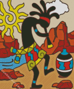 Kokopelli Diamond Painting