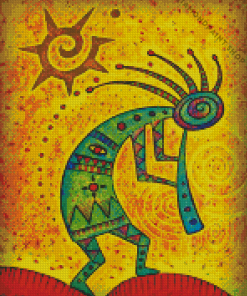 Kokopelli Art Diamond Painting