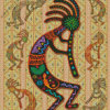 Kokopelli Rainbow Diamond Painting