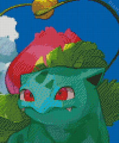 Ivysaur Pokemon Art Diamond Painting art