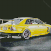 Yellow Altezza Widebody Diamond Painting