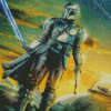 Mandalorian Art Diamond Painting art