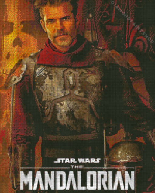 Sheriff Mandalorian Poster Diamond Painting art