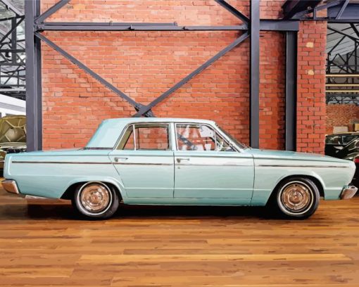 Chrysler Valiant Car Diamond Paintings