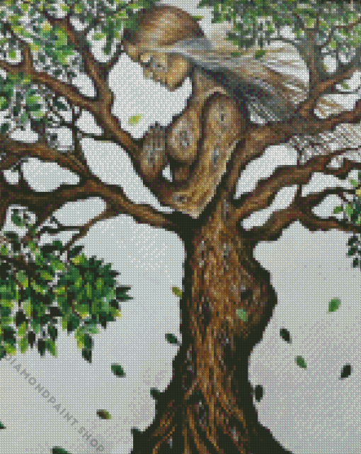 Magical Tree Of Life Diamond Painting art