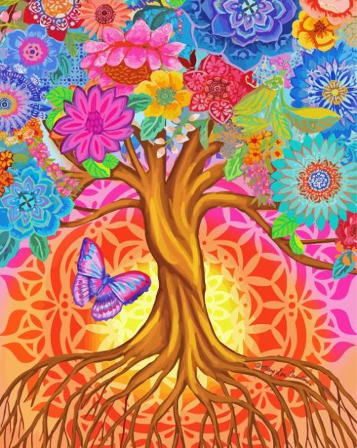 Tree Of Life Diamond Painting art