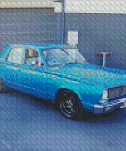 Blue Chrysler Valiant Diamond Paintings