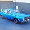 Blue Chrysler Valiant Diamond Paintings