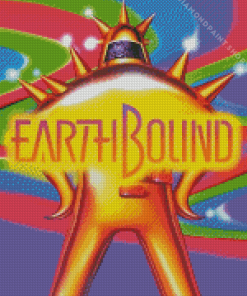 Earthbound Poster Diamond Painting art