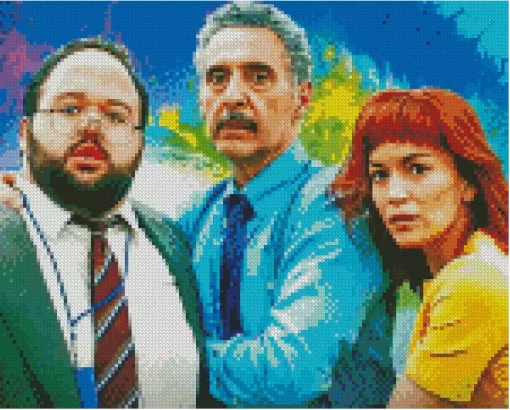 Severance Characters Art Diamond Painting