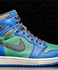 Green And Blue Air Jordan Diamond Painting